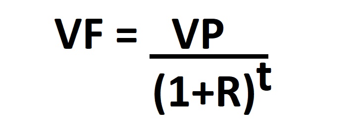 valor presente fórmula